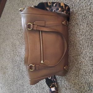 Fall into this Bronze Coach Satchel